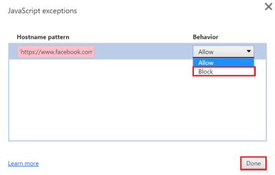 How to turn off fb notifications on google chrome